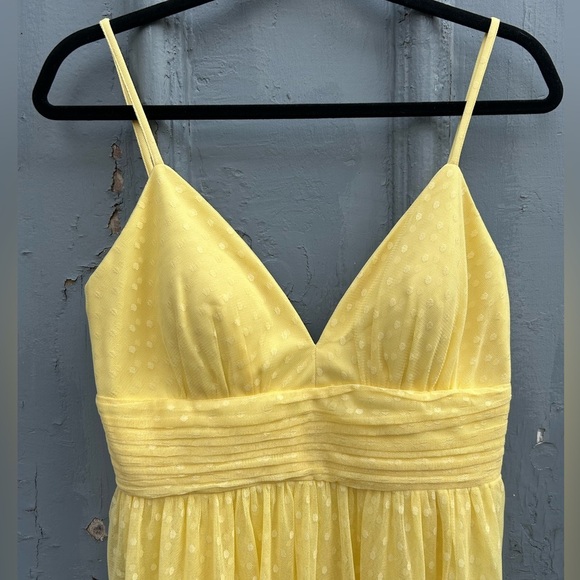 Jake’s Cocktail Yellow dress, size 38 (approx 6) - Picture 4 of 10
